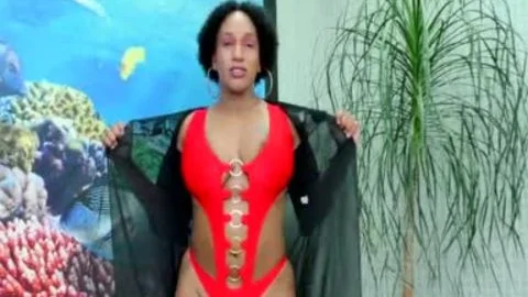 TS Granny Adrieli Pinheiro Self Sucks Her big Horse cock And Cums In face hole